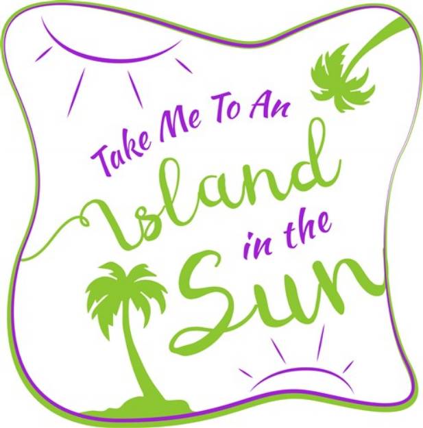 Picture of Island In The Sun SVG File
