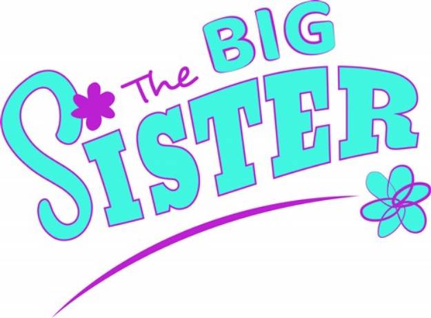Picture of The Big Sister SVG File