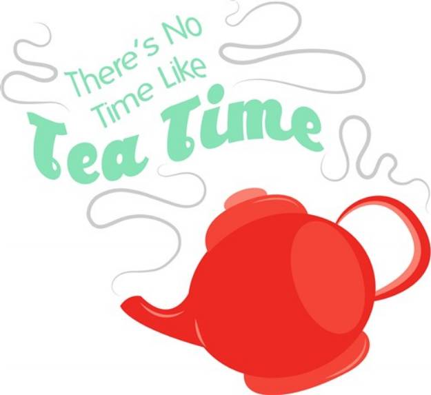 Picture of Tea Time SVG File