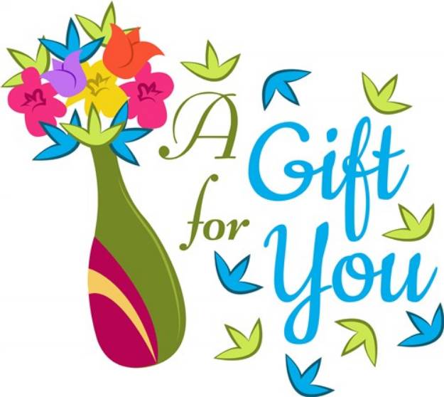 Picture of Gift For You SVG File