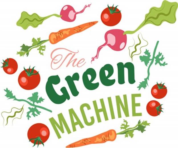 Picture of Green Machine SVG File