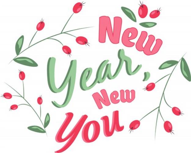 Picture of New Year New You SVG File