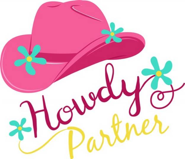 Picture of Howdy Partner SVG File