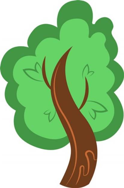Picture of Green Tree SVG File