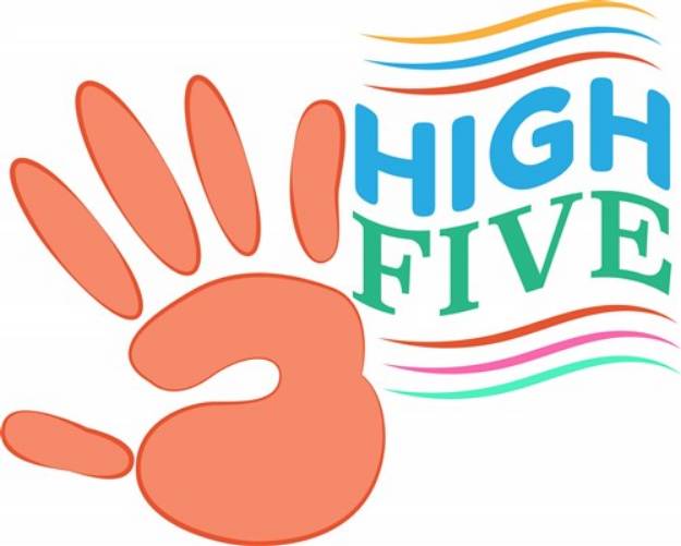 Picture of High Five SVG File