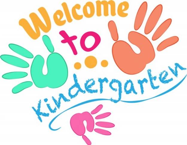 Picture of Welcome To Kindergarten SVG File