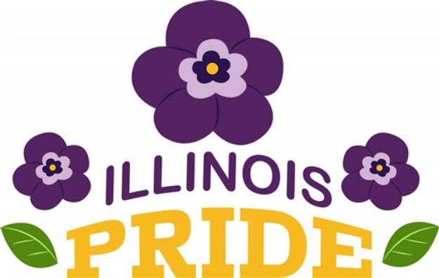 Picture of Illinois Pride SVG File