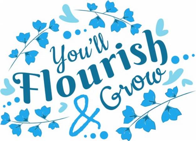 Picture of Flourish & Grow SVG File