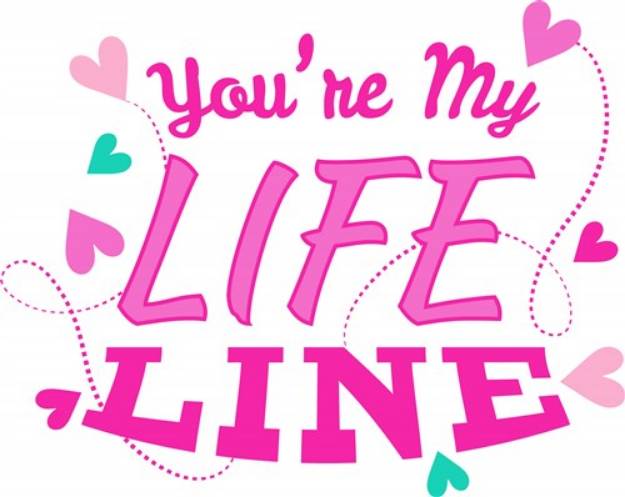 Picture of My Life Line SVG File