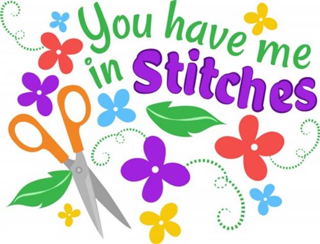 Picture of In Stitches SVG File