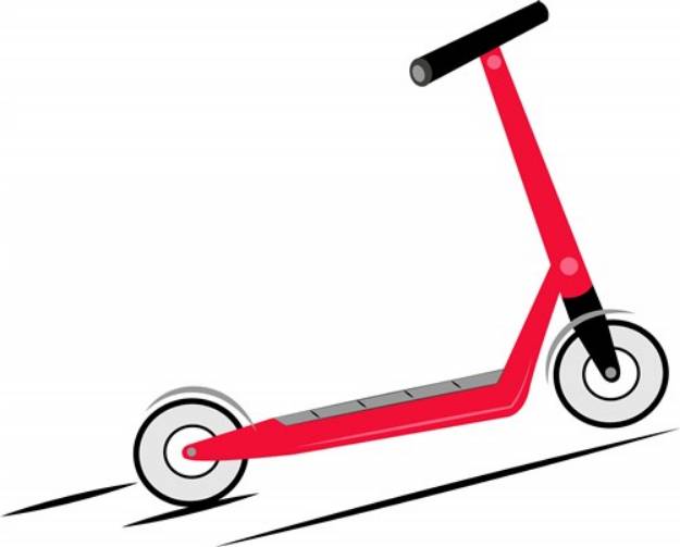 Picture of Scooter SVG File
