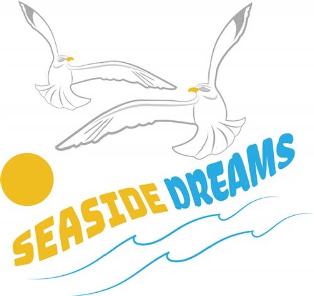 Picture of Seaside Dreams SVG File