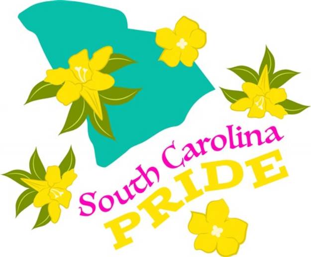 Picture of South Carolina Pride SVG File