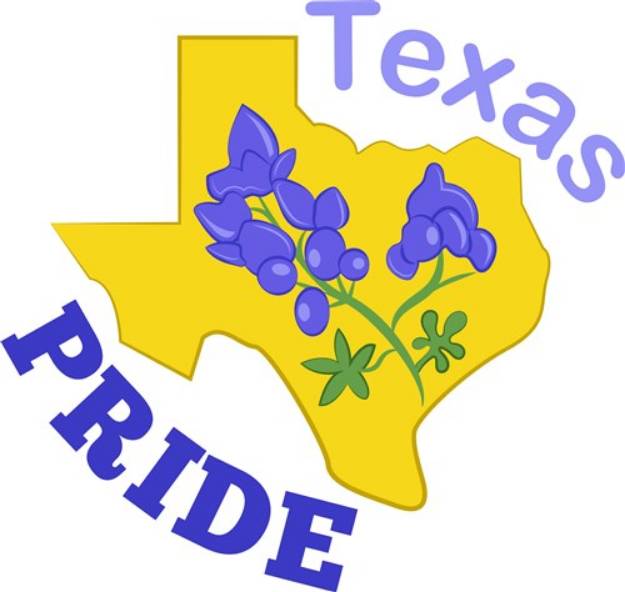 Picture of Texas Pride SVG File