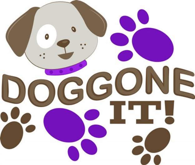 Picture of Doggone It SVG File