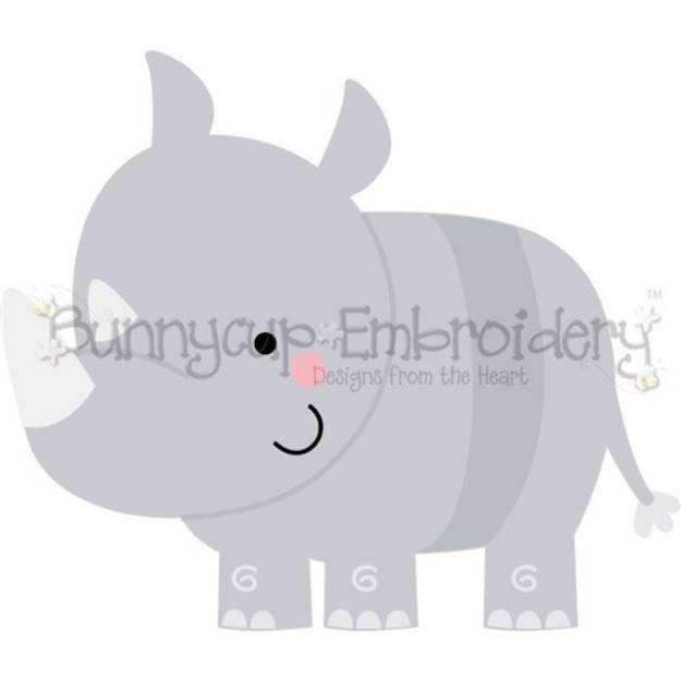 Picture of Boxy Rhino SVG File