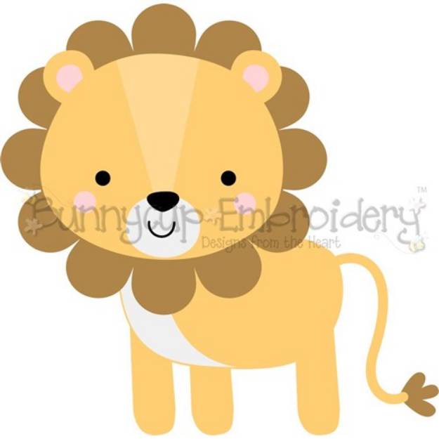 Picture of Boxy Lion SVG File