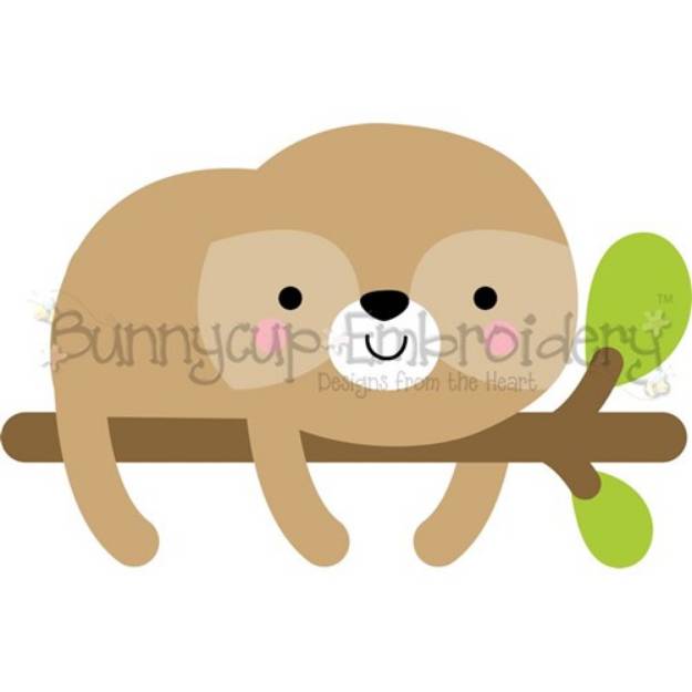 Picture of Boxy Sloth SVG File