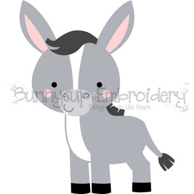 Picture of Nursery Room Donkey SVG File