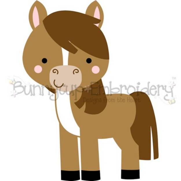 Picture of Nursery Room Horse SVG File