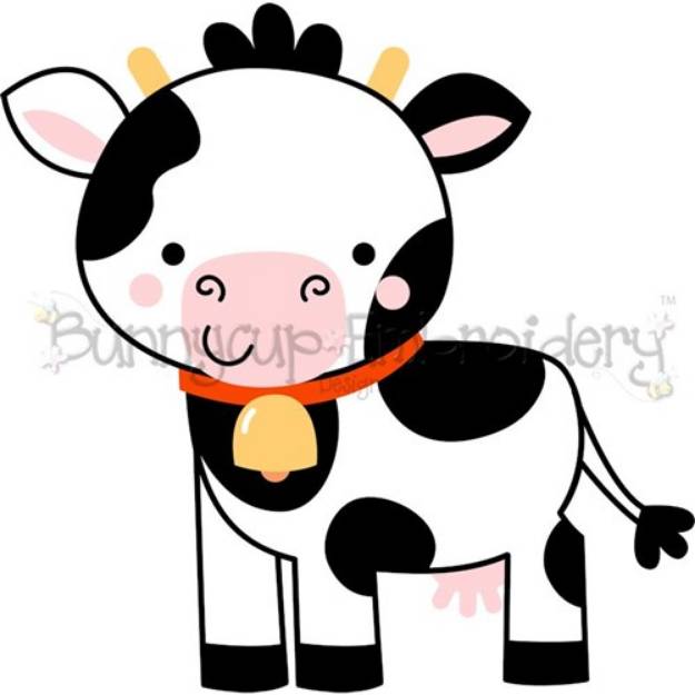Picture of Nursery Room Cow SVG File