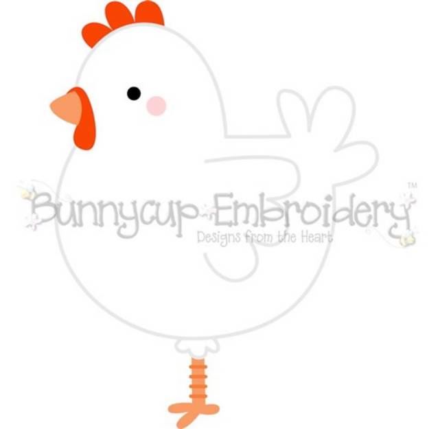 Picture of Nursery Room Chicken SVG File