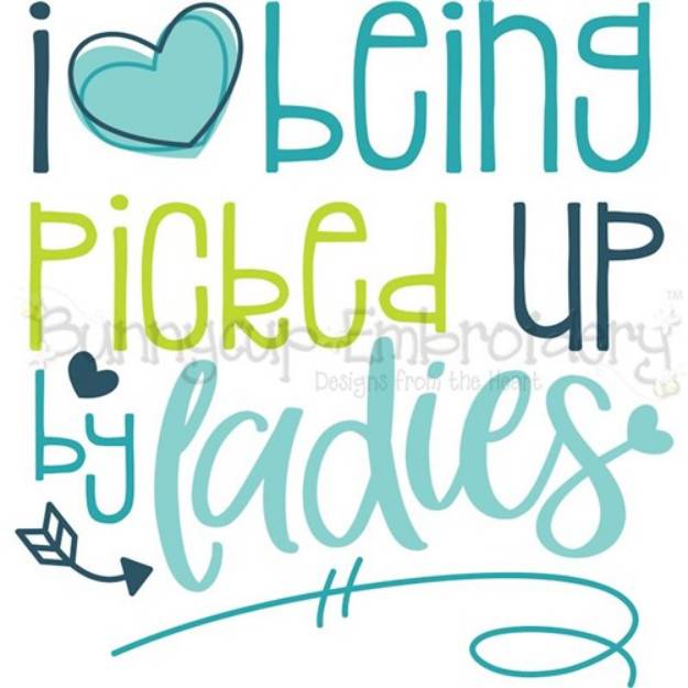 Picture of Picked Up By Ladies SVG File