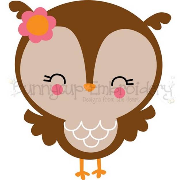 Picture of Girl Owl SVG File