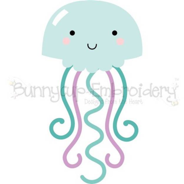 Picture of Boxy Jellyfish SVG File