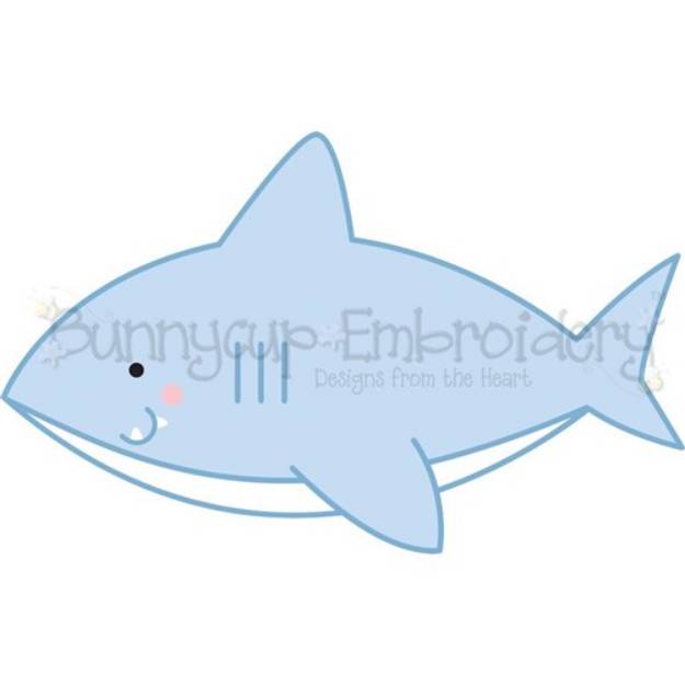Picture of Boxy Shark SVG File