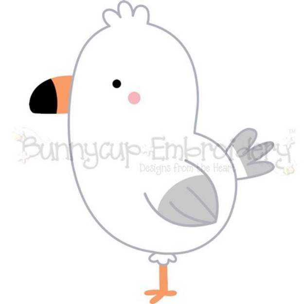 Picture of Boxy Seagull SVG File