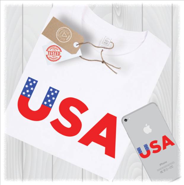 Picture of USA SVG File