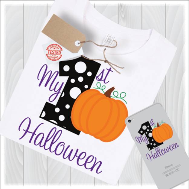 Picture of My 1st Halloween SVG File