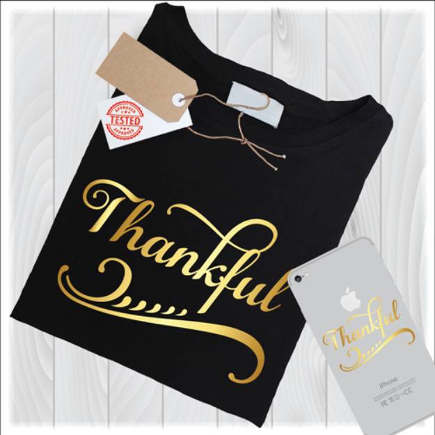 Picture of Thankful SVG File