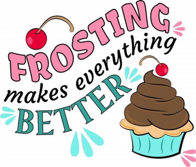 Picture of Cupcake Frosting SVG File