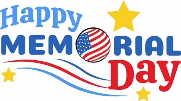 Picture of Happy Memorial Day SVG File
