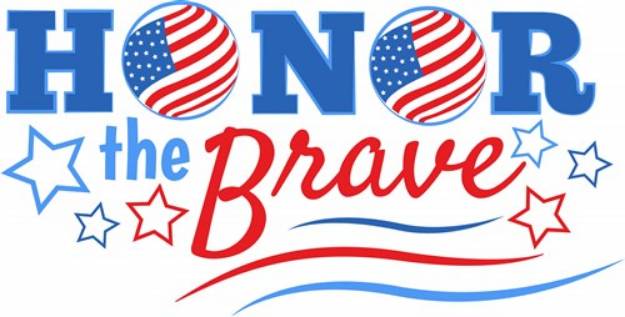 Picture of Honor The Brave SVG File