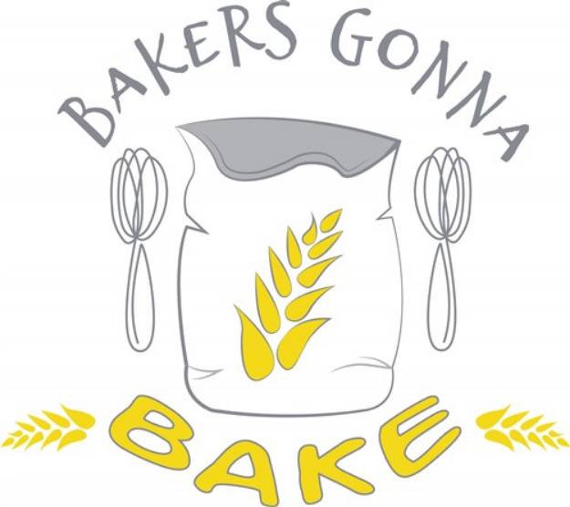 Picture of Bakers Gonna Bake SVG File