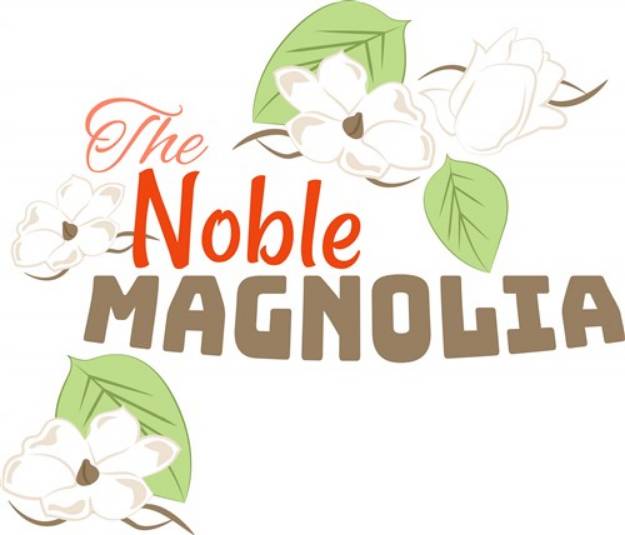 Picture of The Noble Magnolia SVG File