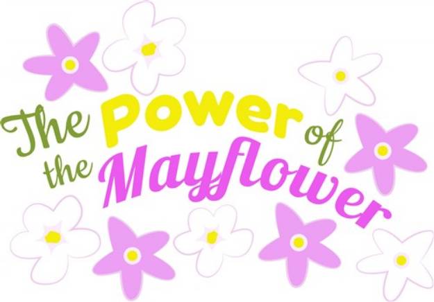 Picture of Power Of The Mayflower SVG File