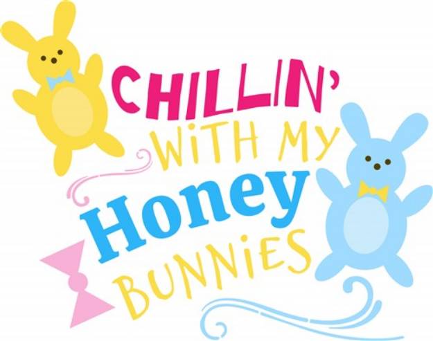 Picture of My Honey Bunnies SVG File