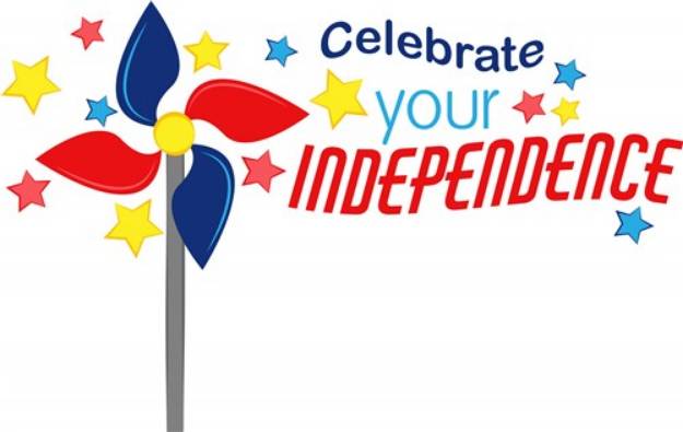 Picture of Celebrate Independence SVG File