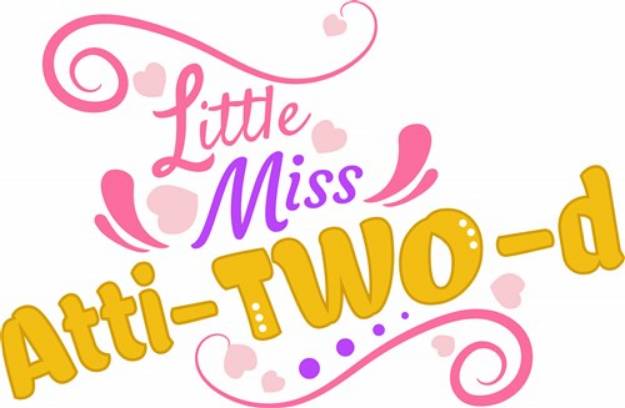 Picture of Little Miss Atti-Two-d SVG File
