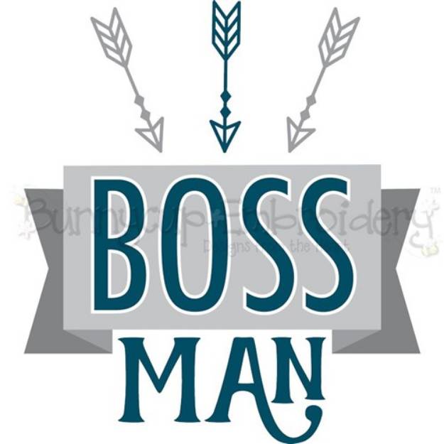 Picture of Boss Man SVG File