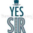 Picture of Yes Sir SVG File