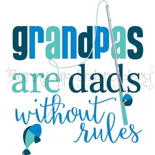 Picture of Grandpas Are Dads Without Rules SVG File