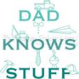 Picture of Dad Knows Stuff SVG File