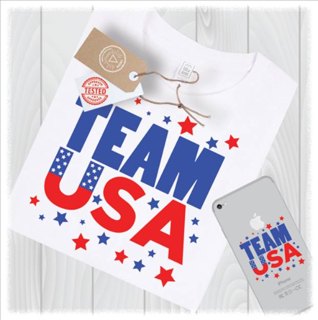Picture of Team USA SVG File