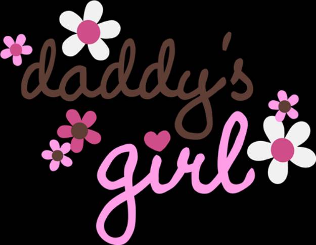 Picture of Daddys Girl   SVG File