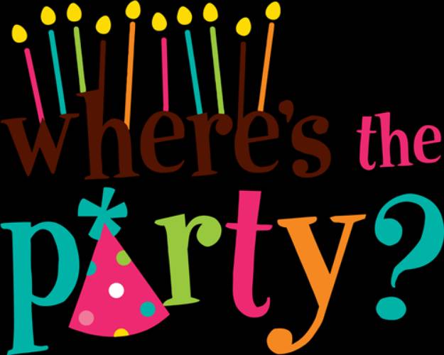Picture of Wheres The Party  SVG File